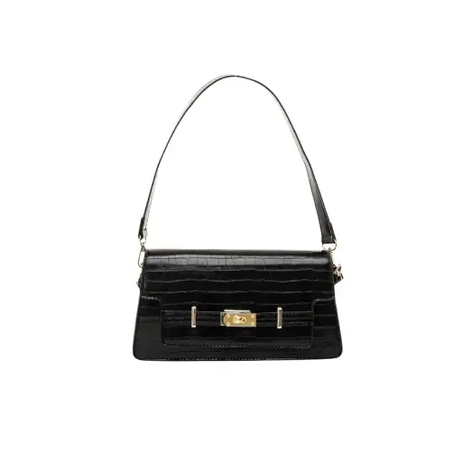 [66LESLYN-1] BOLSO CROCO LESLY