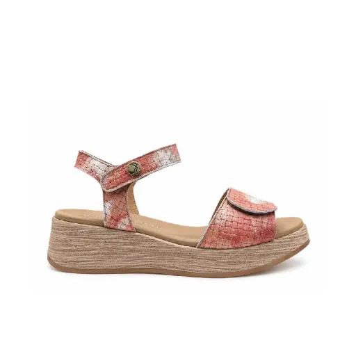 SANDALIA CUÑA VELCROS